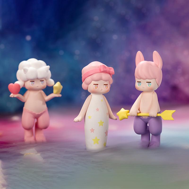 New POP MART Pansum Satyr Rory Constellation Collection Mystery Boxes Whole Set 12 Pcs 6971640200416