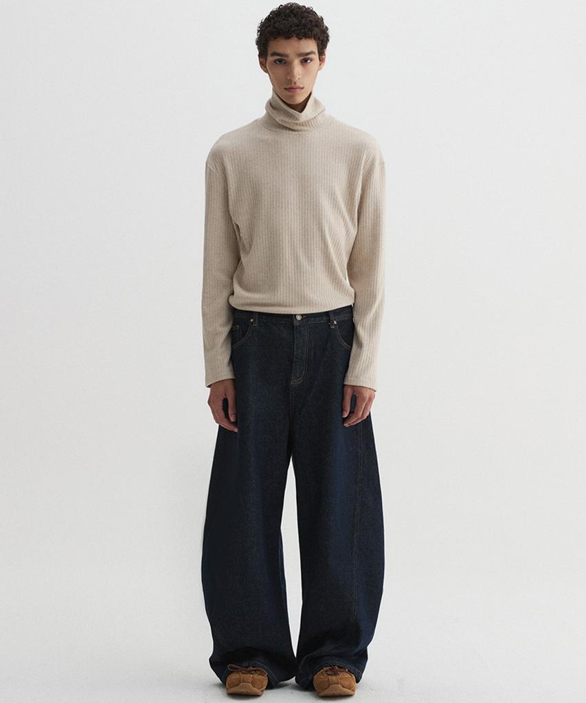 DNSR Knitted Turtleneck Beige