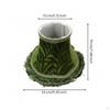 European Design Table Lampshade Vintage Allure Textile with Fringe Handmade Fringed Velvet