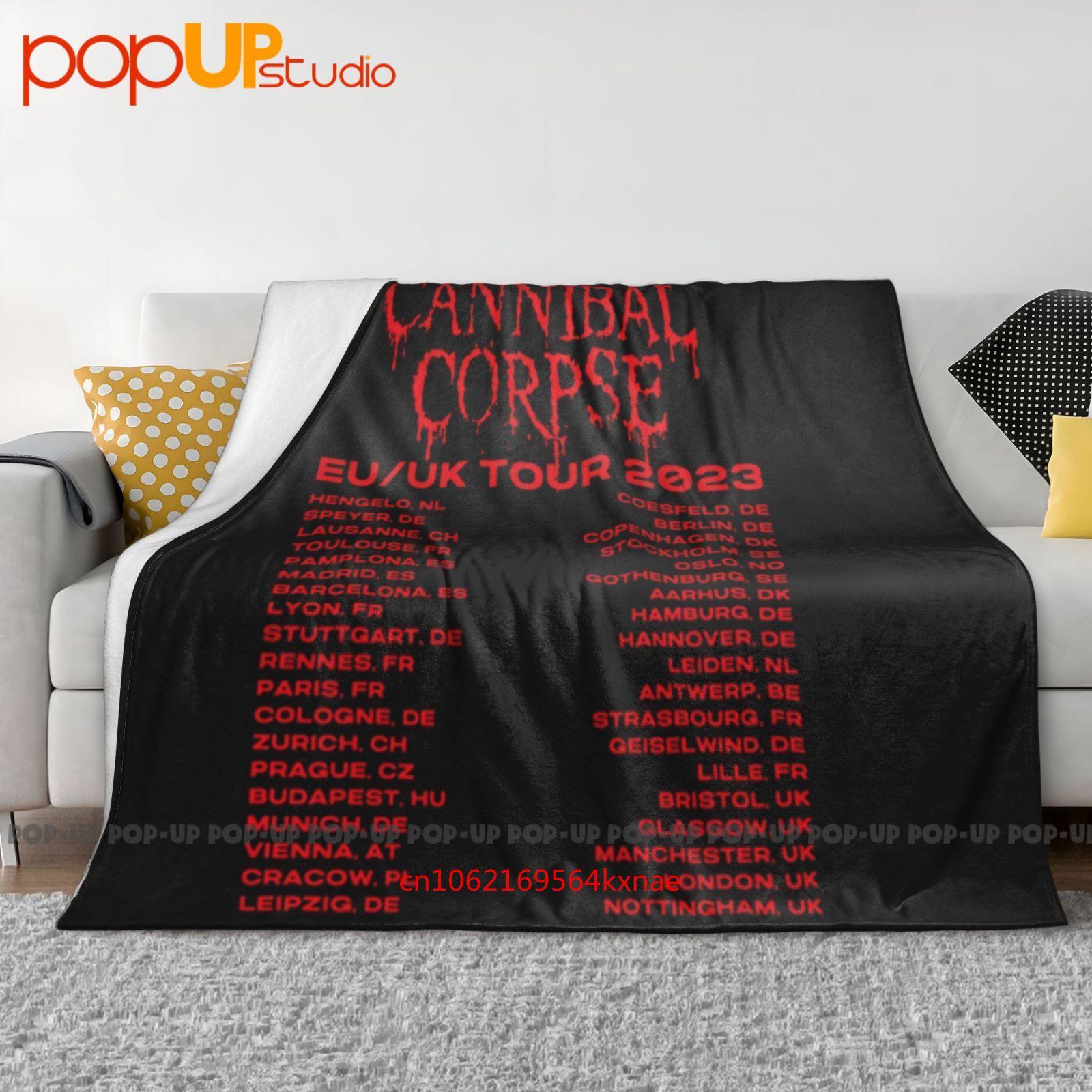 

Cannibal Corpse Eu Uk Tour 2023 Ultra-Soft Blanket Quilt Winter Sofa Cover Bed Covers 30x40in