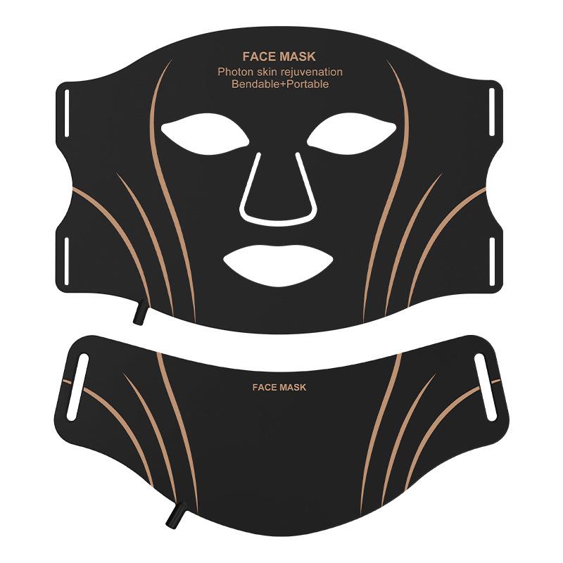 Photon LED Silicone Face Mask for Skin Rejuvenation and Beauty Therapy