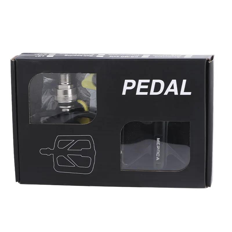 MEROCA Ultra-light Quick Release Aluminum Alloy 3-Bearing Bicycle Pedals Non-slip Folding Bicycle Pedals Bike Pedal