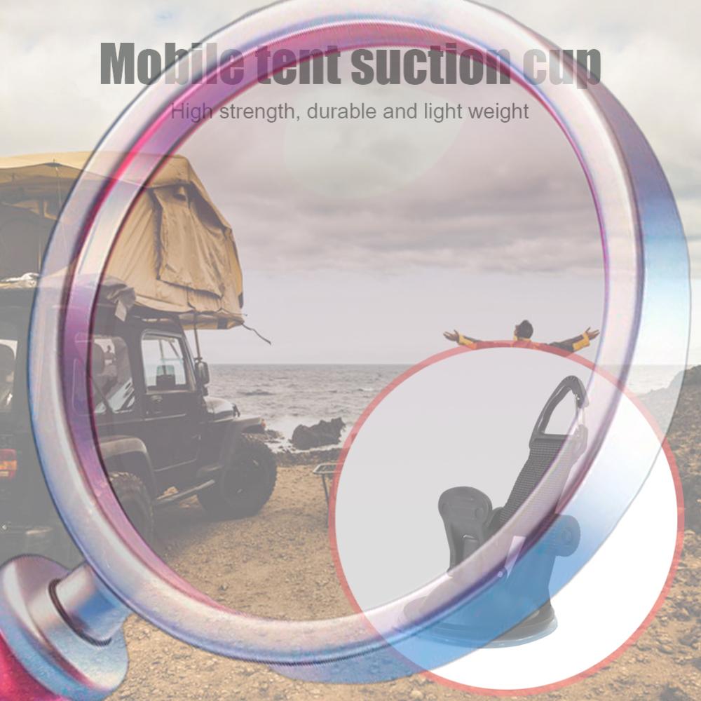 

Car Tent Suction Cup Hook No Drilling Multi-Purpose Tarp Awning Sucker Buckle for Camping Home Tent Accessories China Mainland