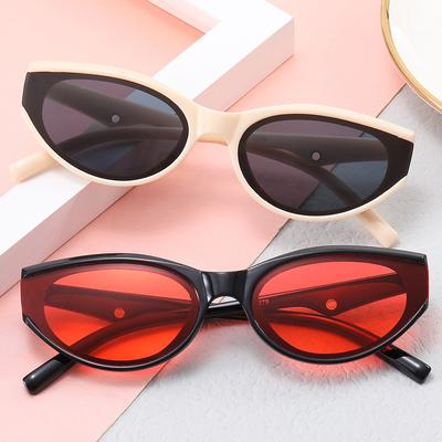 Retro Small Frame Sunglasses Women'S Trendy Personality Street Shot Sunglasses Hip Hop Sunglasses Men