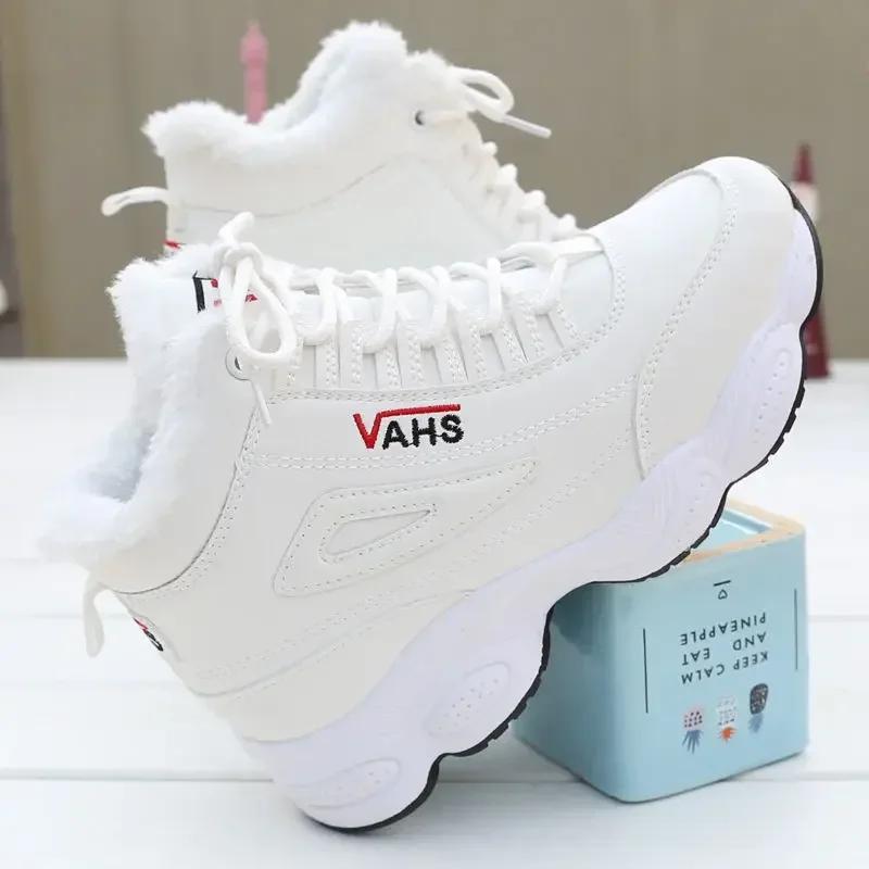 Fashion Casual Snow Boots Winter Sneakers Vulcanize Shoes For Women Warm Comfortable Outdoor Sneakers Zapatillas Mujer Platform Shoes