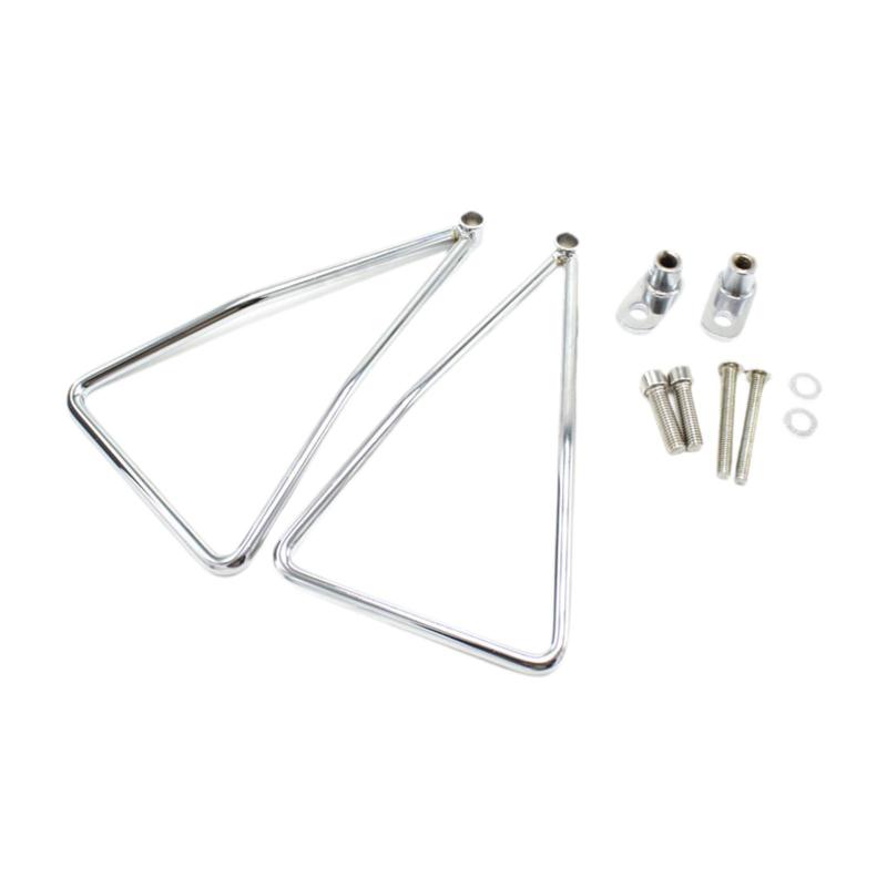Saddlebag Support Bracket Motorcycle Modification Metal Protection Bracket Easy To Install Swing Arm Pocket Side Pocket Holder