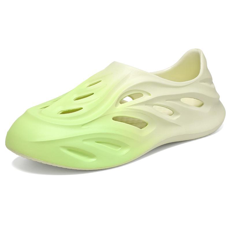 Hole Shoes Men's Home Shoes Household Bag Head Shoes Youth EVA Slippers Hollow Beach Shoes Cool Slippers