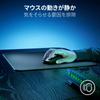 Razer A glass gaming mousepad that allows for smooth mouse operation without Features a premium tempered glass for optimal optical sensor rounded and