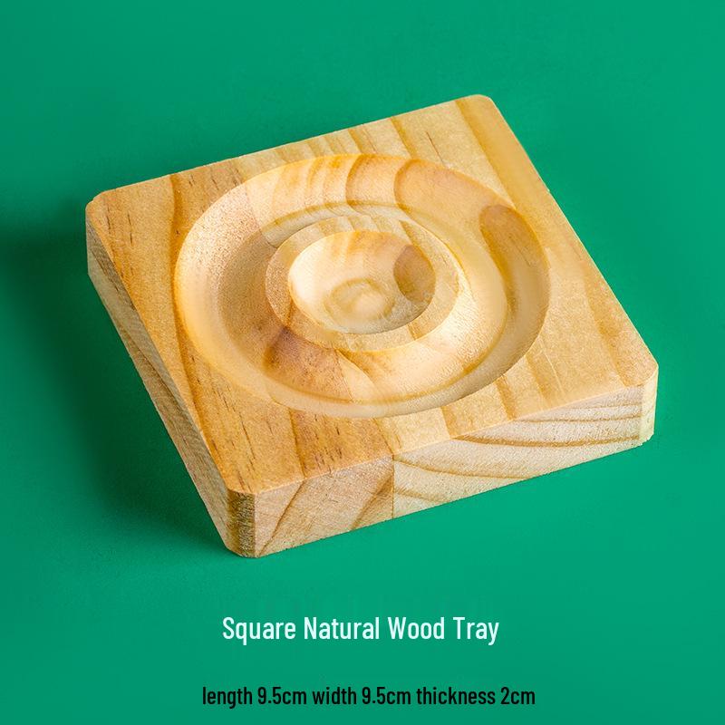 Beaded Bamboo Wooden Jewelry Tray for Bracelets and Necklaces