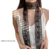 Fashionable Lace Wrap Evening Party Scarves Daily Commute Soft Neckerchief for Fashionable Women