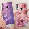 For Tecno Spark 4 Case KC8 Luxury Flowers Butterfly Painted Cover Soft Silicone Case For Tecno Camon 12 Camon12 CC7S Spark4 Bags