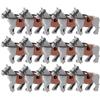 Medieval Zoo Building Blocks Character Accessories Mounts Animals Deer Elephants Camels Wolves Warhorses Bricks Toy Gifts K080