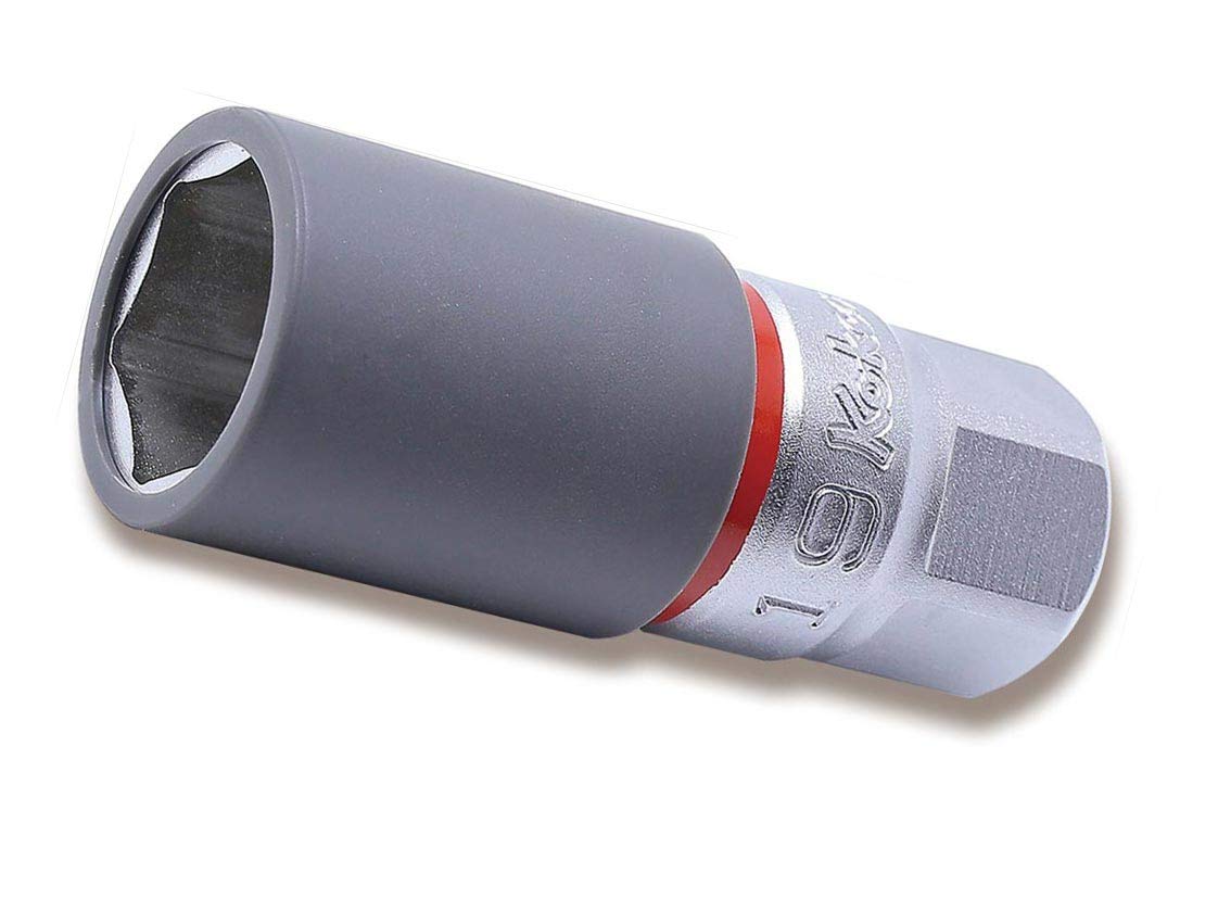 

Koken Square Wheel Nut Socket with 19mm 4300PMZ.65-19 Z-EAL 1/2 (12.7mm) Protector,