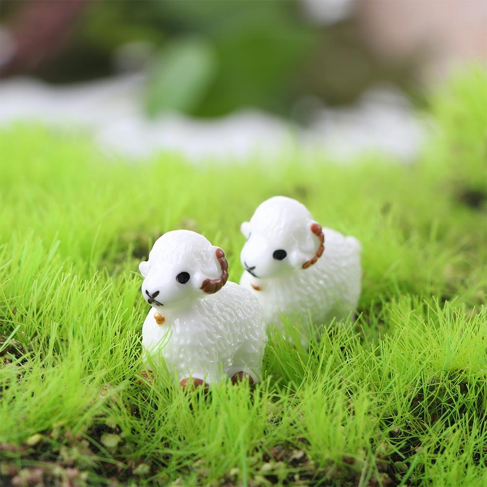 Animal Model Fairy Garden Decoration Glass Moss Ornaments Miniature Figurine Micro Landscape