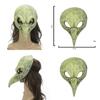 Halloween Mittelalterlicher Arzt Schnabel Vogel Skelett Maske Rollenspiel Requisiten für Karnevalsfestivitäten