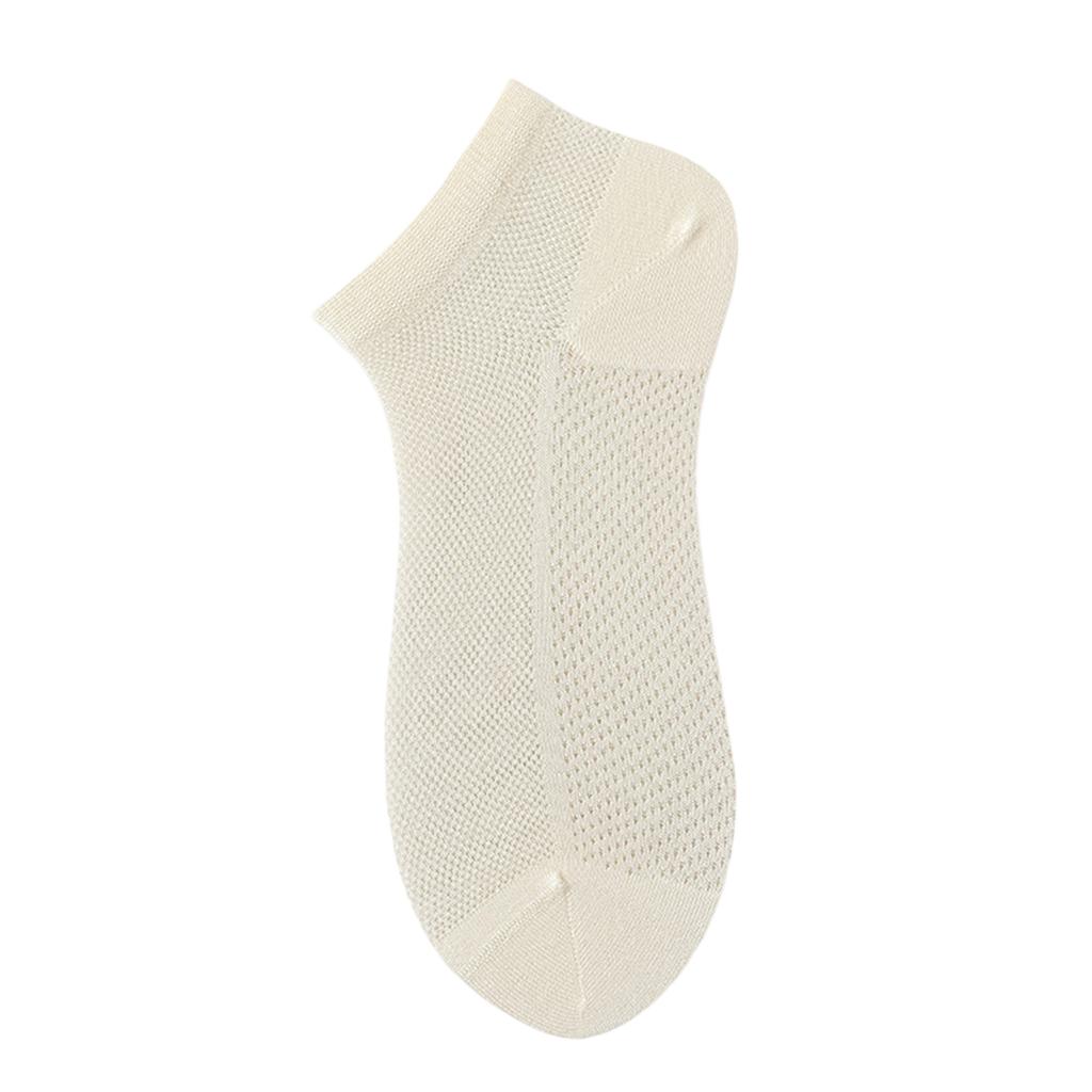 Chaussettes de Cheville Respirantes et Légères en Mesh pour Femmes Design Sans Couture Évacuant l'Humidité Longueur Mi-Mollet Coupe Confortable