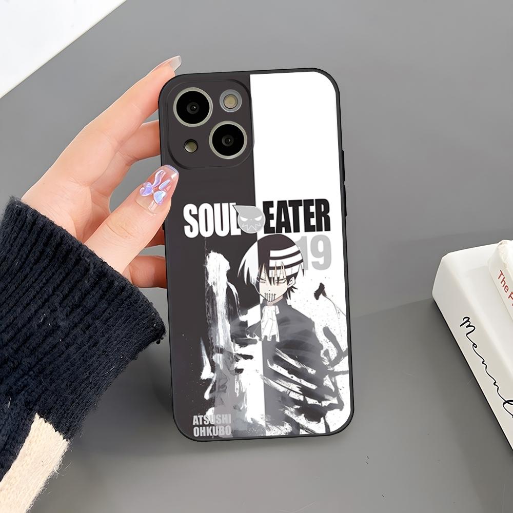 S-Soul Eater Phone Case For Iphone 17 Air 15 Pro Max 14 Pro 16 Plus 12 13 11 Xr X Xs 8 7 Plus Back Cover