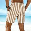 Men's Casual Shorts With Comfortable Lightweight Button Pockets And Monochrome Beach Shorts