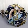 1 Stück Sailor Moons Anmut und Blumeneleganz Automatisches Öffnen und Schließen Cartoon Praktischer Regenschirm - Kleiner Schirm Geeignet für Verschiedene Anlässe,