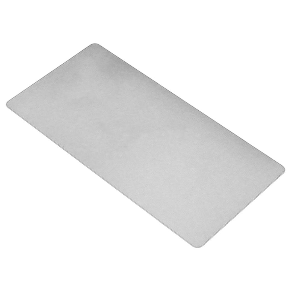 Double-Sided Leather Desk Pad 40 x 90cm Waterproof Mouse Pad for Office/Home with Leather Strap