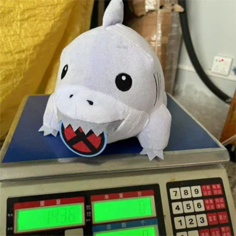 New Anime Jeff The Land Shark 8-Inch Plush Toys Kawaii Stuffed Dolls Cute Sharp Animals Doll Plushies Kids Birthday Gifts Custom