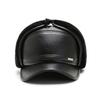 Beat Warm Letter Cap Pu Leather Outdoor Windproof Breathable Protection Sun