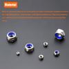 230pcs Steel Locknut Kit: Metric Nylon Insert Locknuts (M3-M12), Fully Threaded, for Bolts In Various Environments.