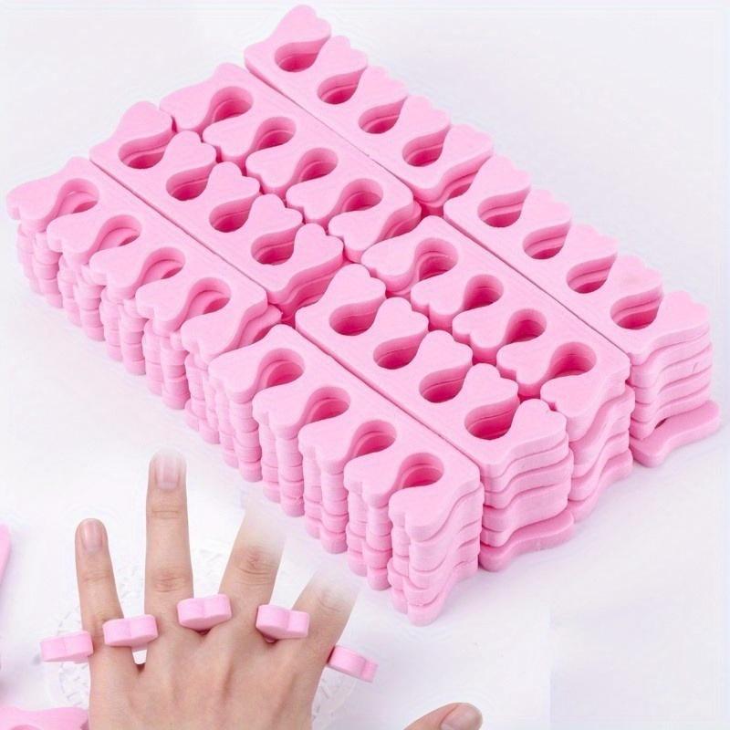 10Pcs Nail Art Soft Foam Finger Toe Separator Set Salon DIY Painting Nails Extending Anti Touch