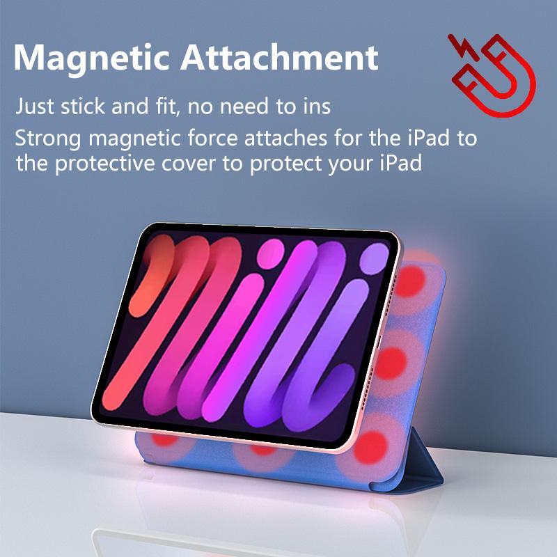 For iPad Mini 6 Case 2021 New Magnetic Protective Shell For iPad Pro Case For iPad Mini6 Case For Ipadmini6 Case Air 4 5 10th