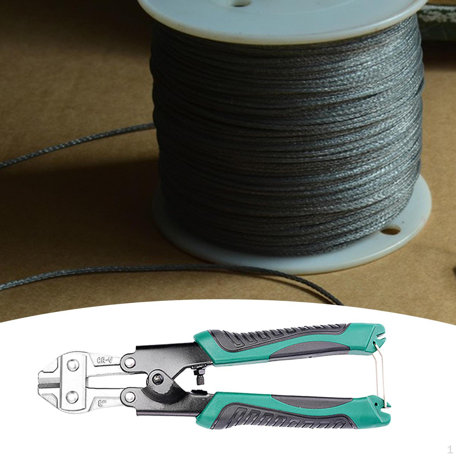 

Compact Bolt Cutter Precision Clippers for Steel Wires And Cables CR V Steel