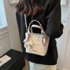 Niche women's bag 2025 new summer fashion women's small bag high-end messenger bag portable bucket bag