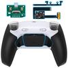eXtremeRate RISE Plus MAX Back Paddle Kit for PS5 Controller with Clicky Trigger Stops Rubber Remappable Back Button Kit for PS5 Controller Controller