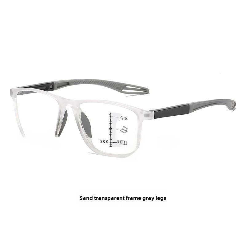 Photochromic Multi-Focus Reading Glasses: High-Definition, Blue Light Blocking for Men and Women. Perfect for Middle-Aged and Seniors.