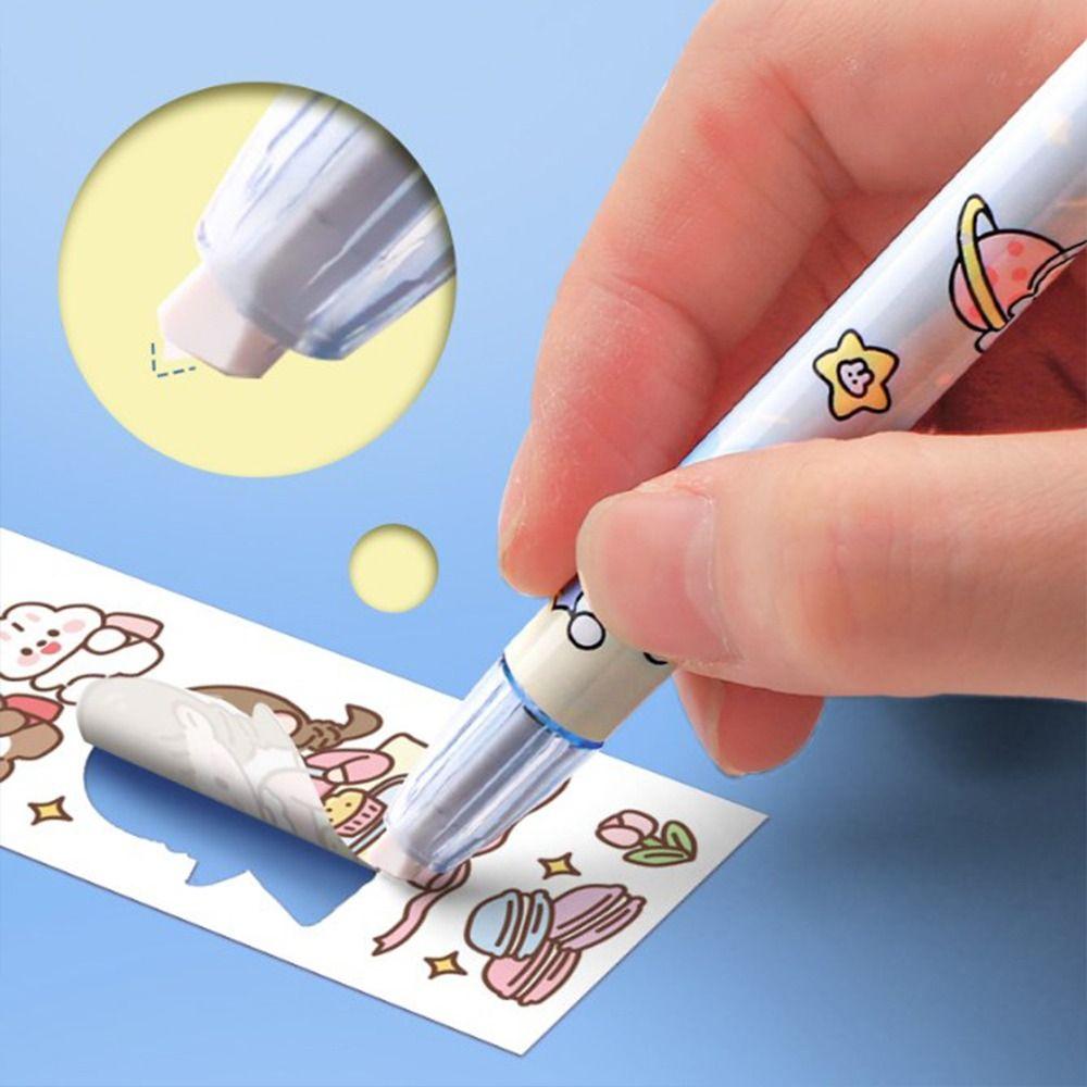 Quick-drying Pen Shape Glue Stick High Viscosity Sticky Dot Glue Portable Dot Glue Stick Pen  Photo
