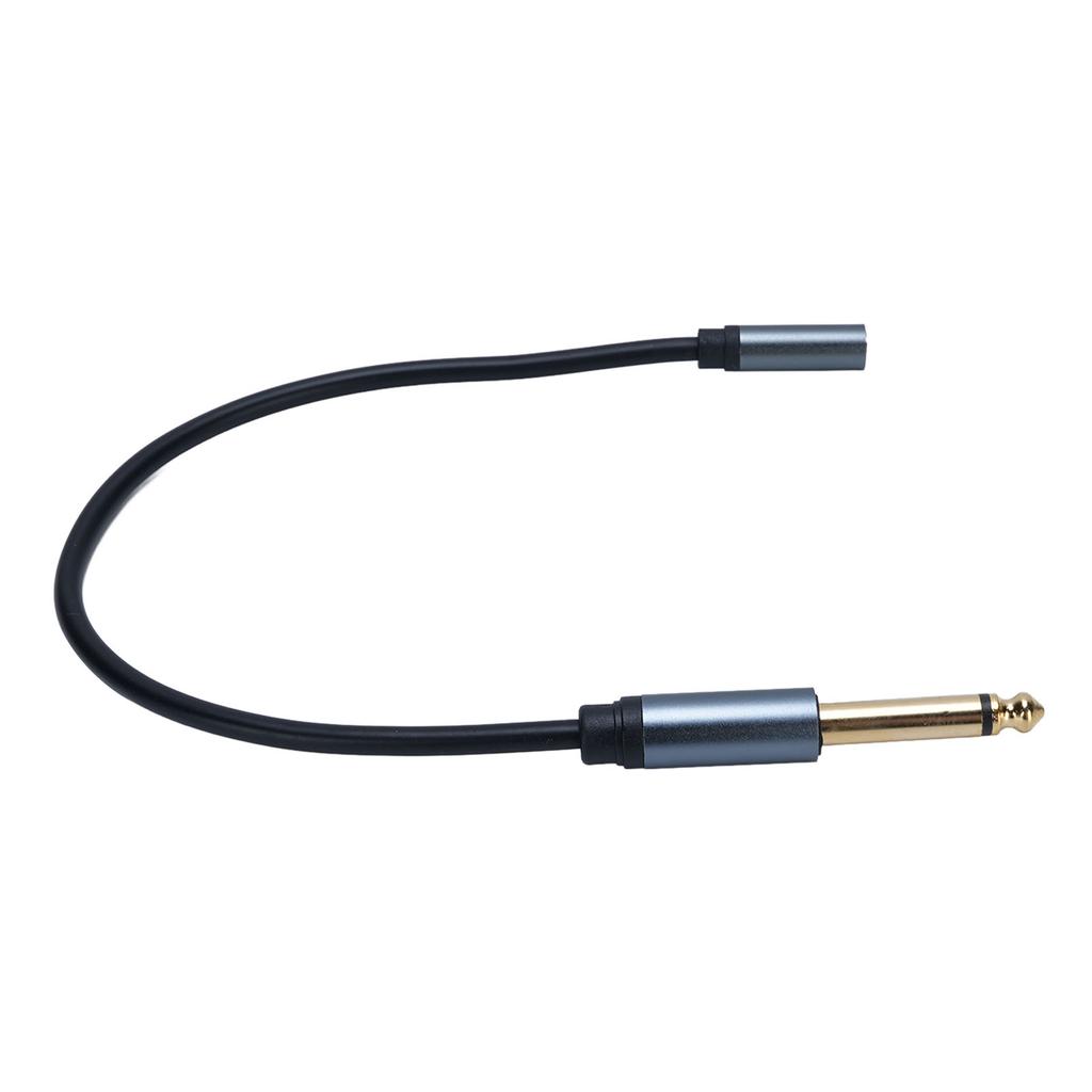 1 4 To 3.5mm Headphone Adapter Cable Mono 6.35mm Male To 1 8 Female Stereo Jack Sound Cable