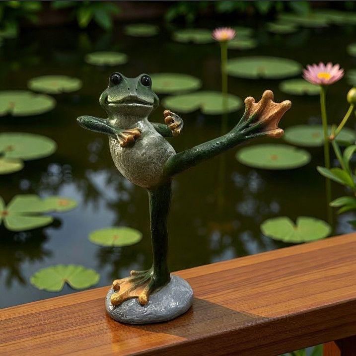 

Creative Climbing Frogs Bonsai Decorative Hang Frog Outdoor Garden Flowerpot Decor For Home Desk Garden Decor Ornament
