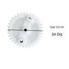 Trunk Lock Gear for Renault Megane 2 - 34 Teeth