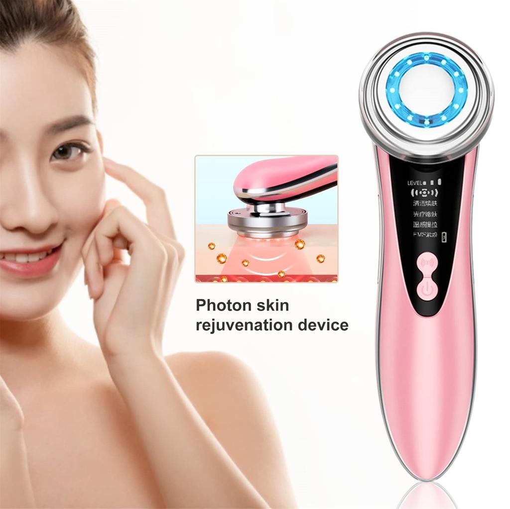 Face Massager Ultra-Light Wireless Beauty Photon Skin Rejuvenation Instrument Compatible With Men
