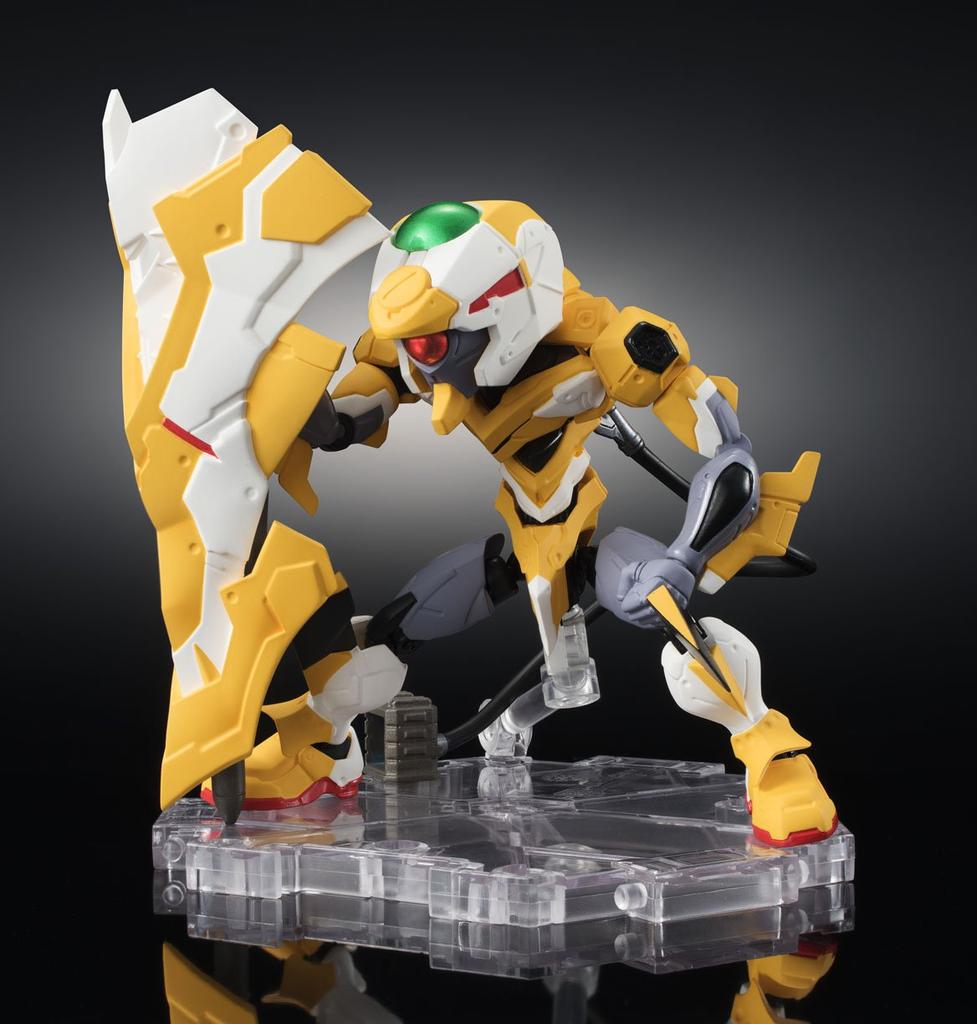 TAMASHII NATIONS NXEDGE STYLE Evangelion Evangelion ESV 100mm ABS PVC Movable Figure [EVA UNIT] Unit-00 (Rebuild)/Unit-00 + Shield, Approx. &