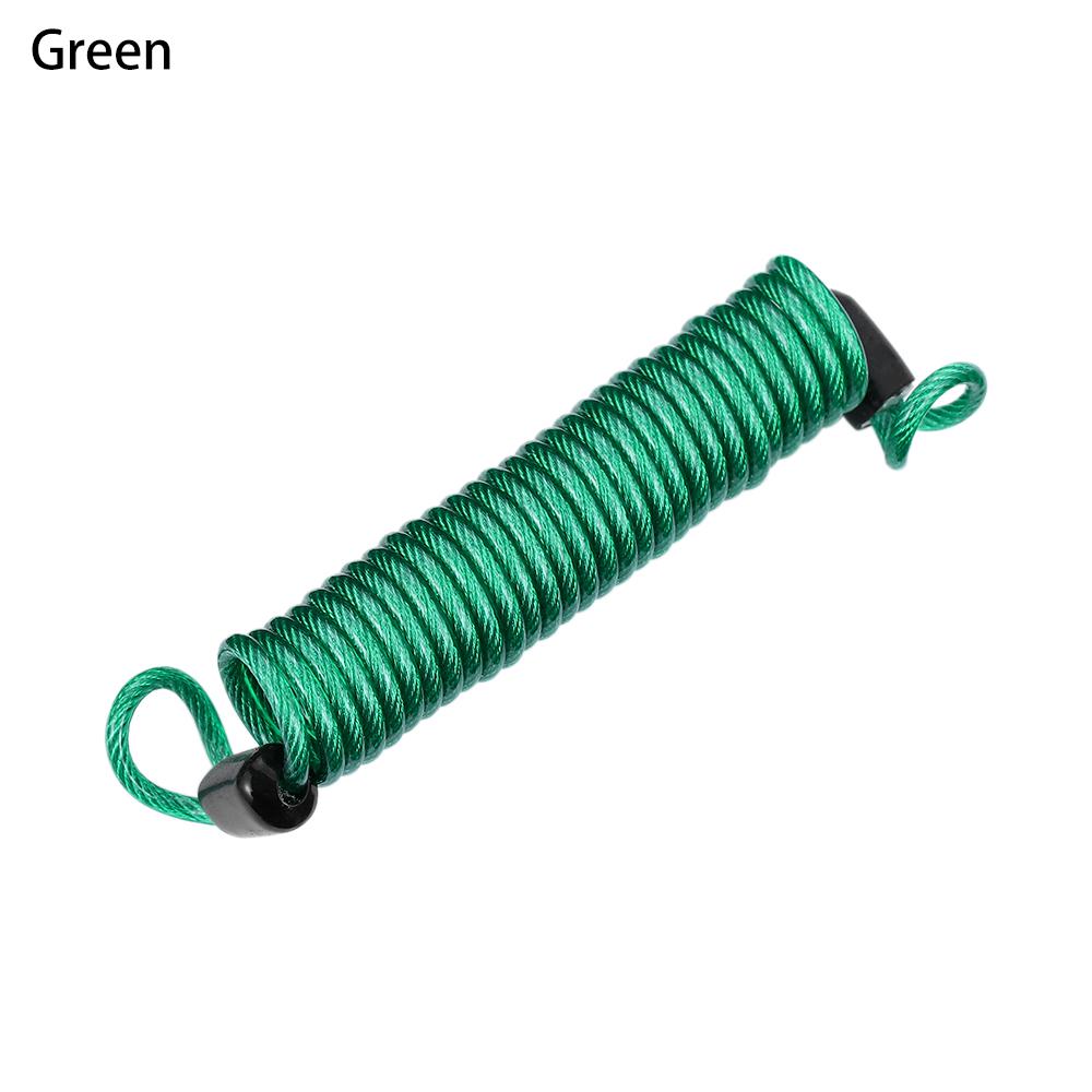 150cm Alarm Disc Lock Security Spring Reminder Cable Bike Motorcycle Scooter