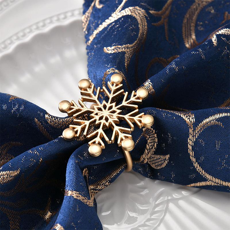 Cina de Crăciun Servețel de masă Catarame Fulgi de zăpadă Veselă Rechizite pentru festival