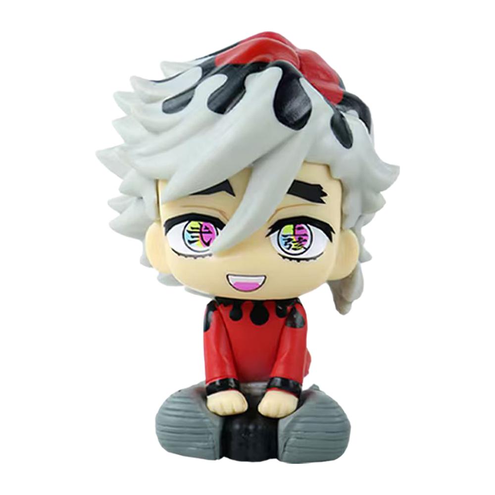 Anime Demon Slayer Tanjiro Kamado Nezuko cartoon figure PVC model ornament child Christmas Halloween gift