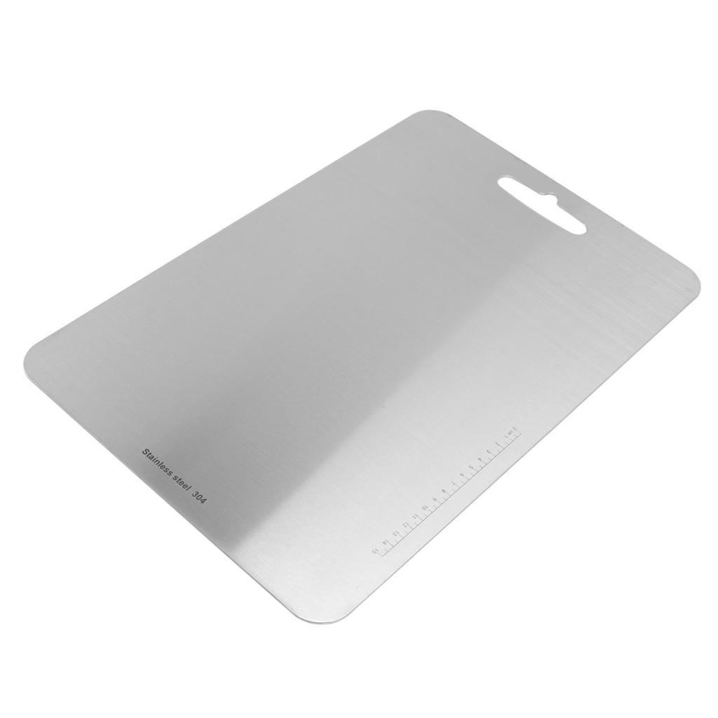 Krájecí deska oboustranná 304 nerezová ocel snadné čištění pro vaření kuchyň L