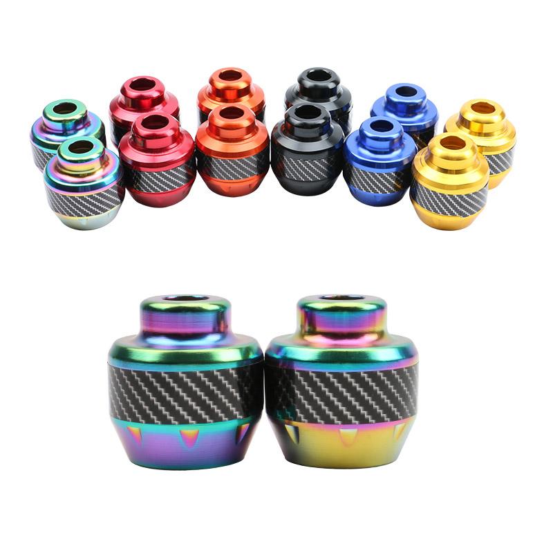 2Pcs Aluminum Alloy Motorcycle Crash Protector Scooter Wheel Front Fork Frame Falling Protection Pads Sliders Moto Exterior