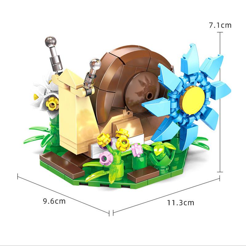 Children's Mini Educational Butterfly Building Blocks Butterfly Bee Plant & Insect Series Puzzle Perfect for Girls'