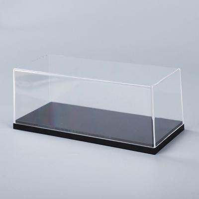 DIY Practical 1/64 Diecast Model Car Display Box Transparent Acrylic Storage Box Dustproof DIY Model Car Dust Cover Collectibles