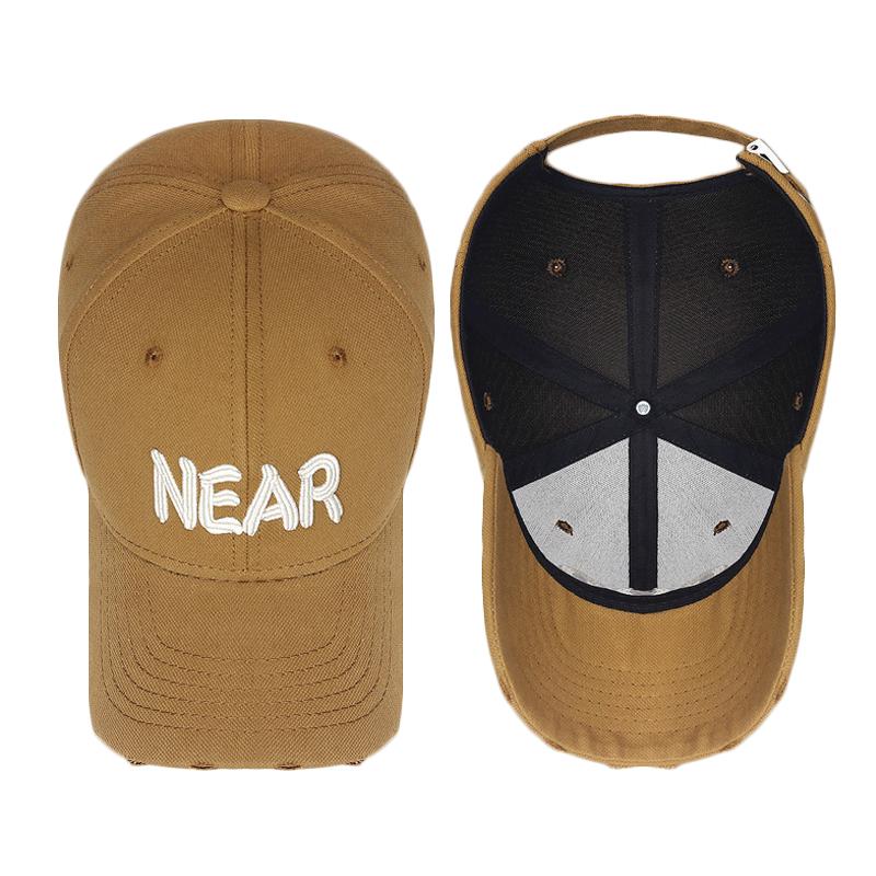 Spring Summer Holes Baseball Cap Men Women Embroidered Letters Sunscreen Outdoor Sports Cap Snapback Hat Sun Visor Hats Fishing Hat Peak Cap