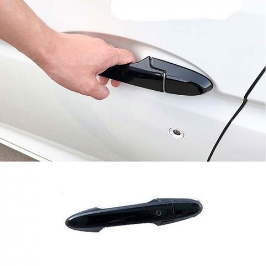 2014-2020 Cover Trim Exterior Aide Door Handle ABS Black Fit for Honda Fit/Jazz