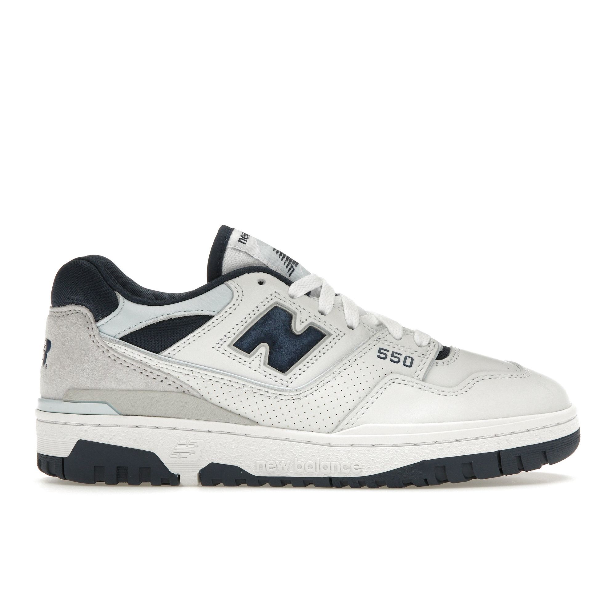 

Кроссовки унисекс New Balance 550 White Quarry Blue Темно-синие BB550NQB
