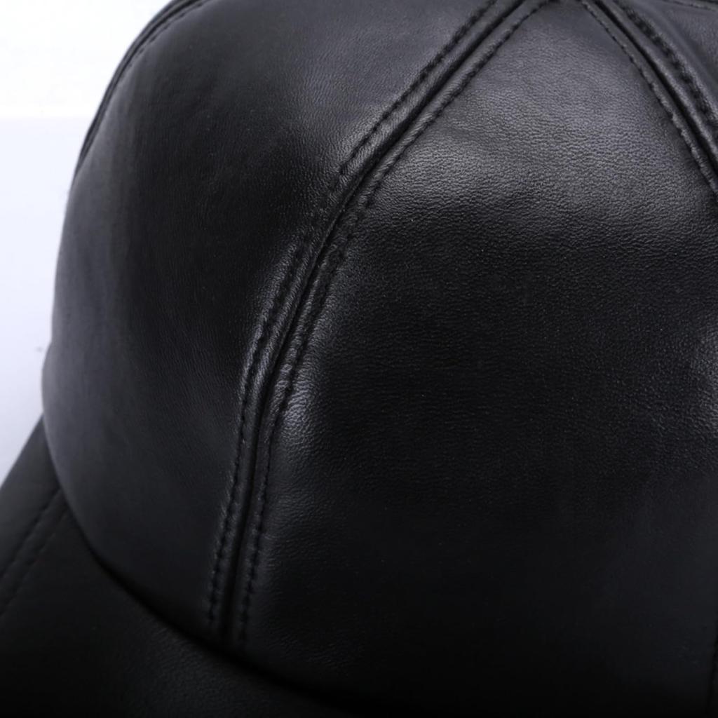 Skórzana czapka baseballowa Skórzana czapka baseballowa Skórzana czapka baseballowa Szybkoschnąca z małym filtrem UV Outdoor [Mimio] Czapka, czapka, czapka, czapka, czapka, nie dusząca, skóra, trwała,